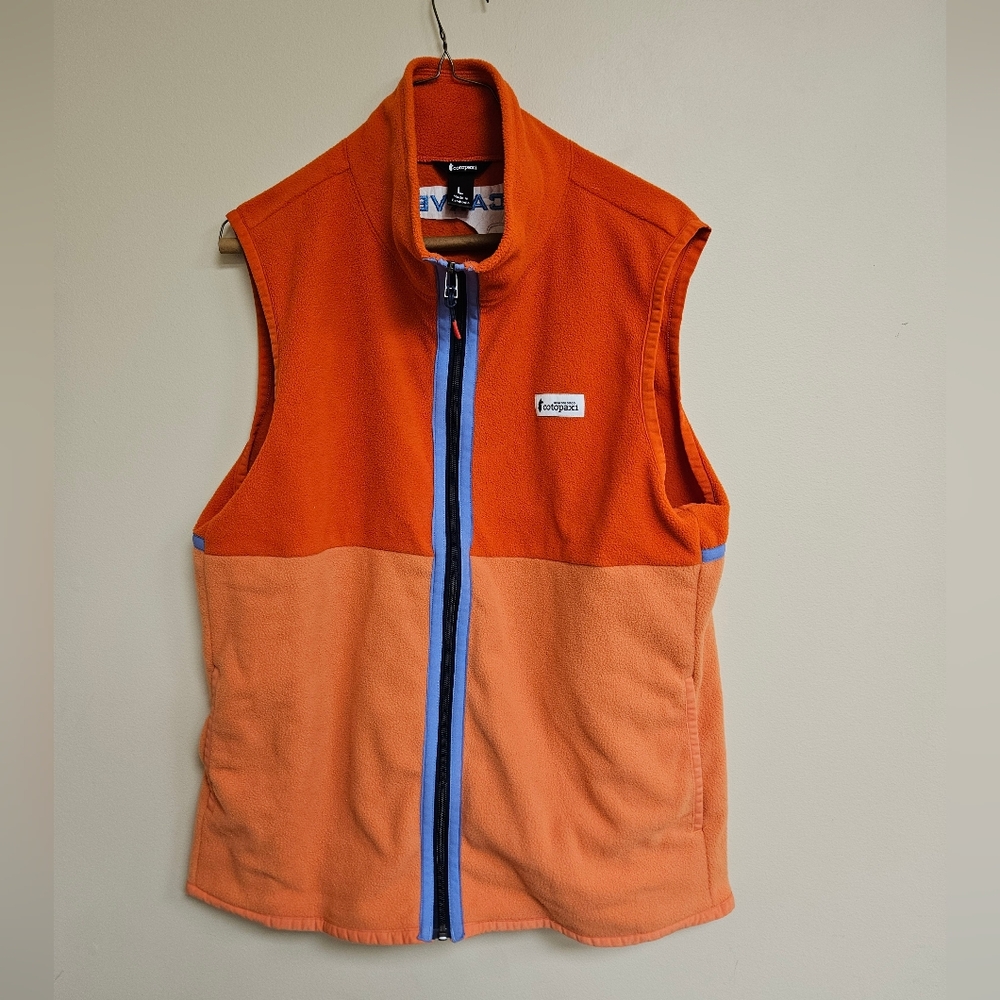 Cotopaxi Amado Fleece Vest Large Lightweight Warm Winter Spring